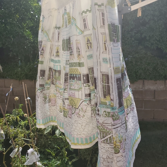 Kate Unger cotton summer skirt, 4 - Picture 4 of 5